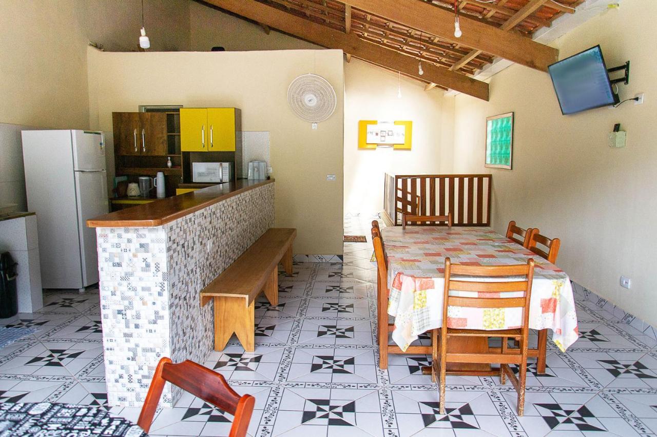 Incrivel Casa Com Churrasqueira Em Ubatuba, Sp Esterno foto